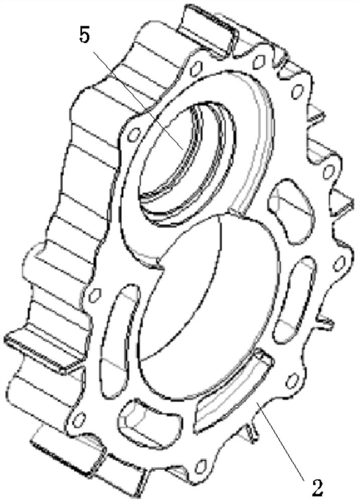 Quick connecting mechanism of gearbox and hydrodynamic retarder