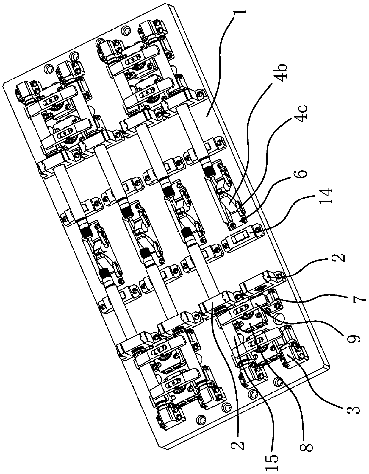 Clamping tool for drilling drive shaft