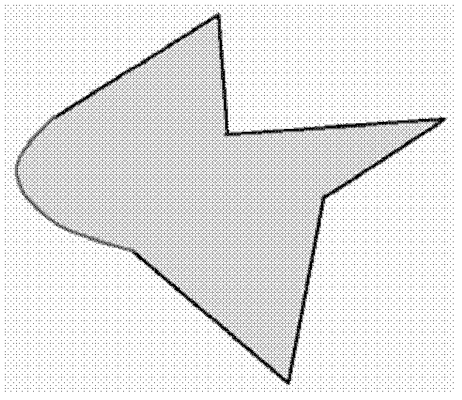 Skeleton extraction method and device for polygonal image