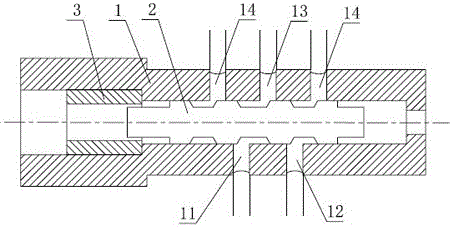 Automobile engine oil control valve