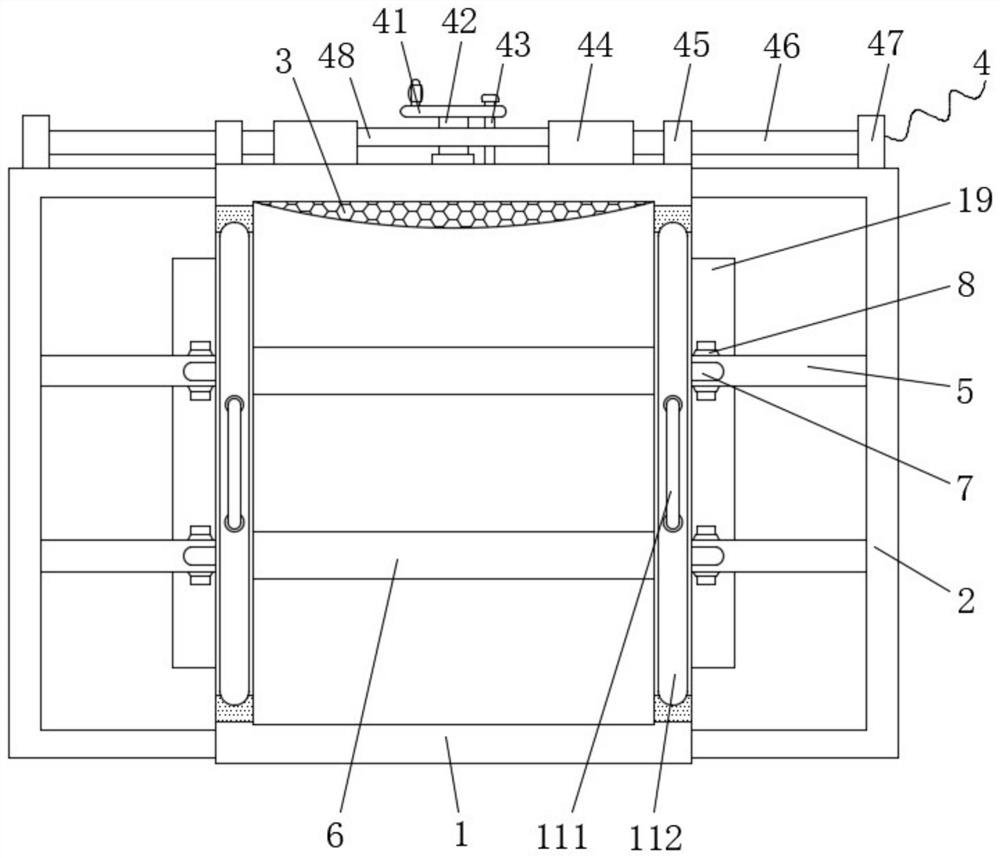 Convenient-to-install wall-mounted space-adjustable cupboard