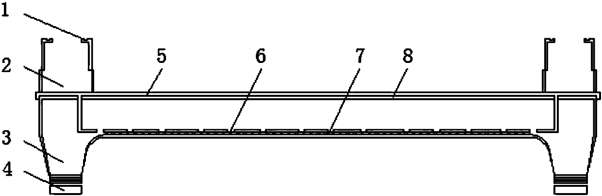 Agricultural seedling raising tray