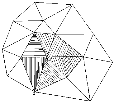 Integrated circuit adaptive finite element mesh subdivision method based on posterior error estimation