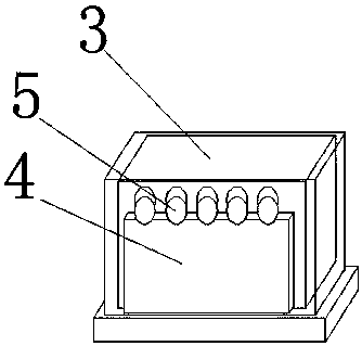 Cleaning device for medical experimental equipment