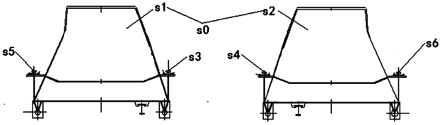 Novel lower trolley system