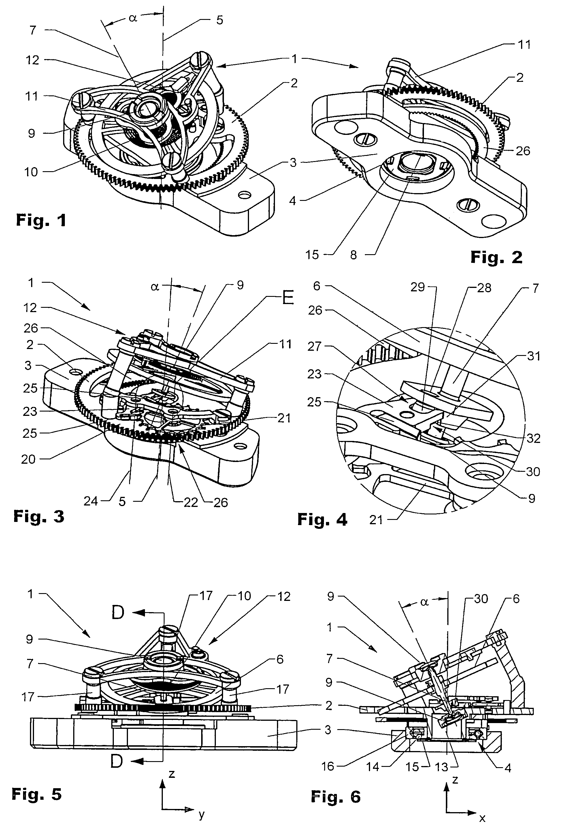 Oblique tourbillon