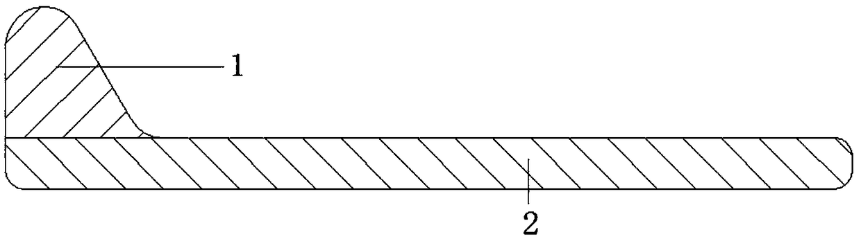 Rolling method of small and medium shipbuilding flat-bulb steel