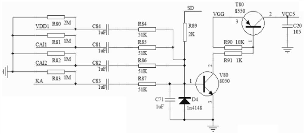 Low-power-consumption control circuit and intelligent equipment