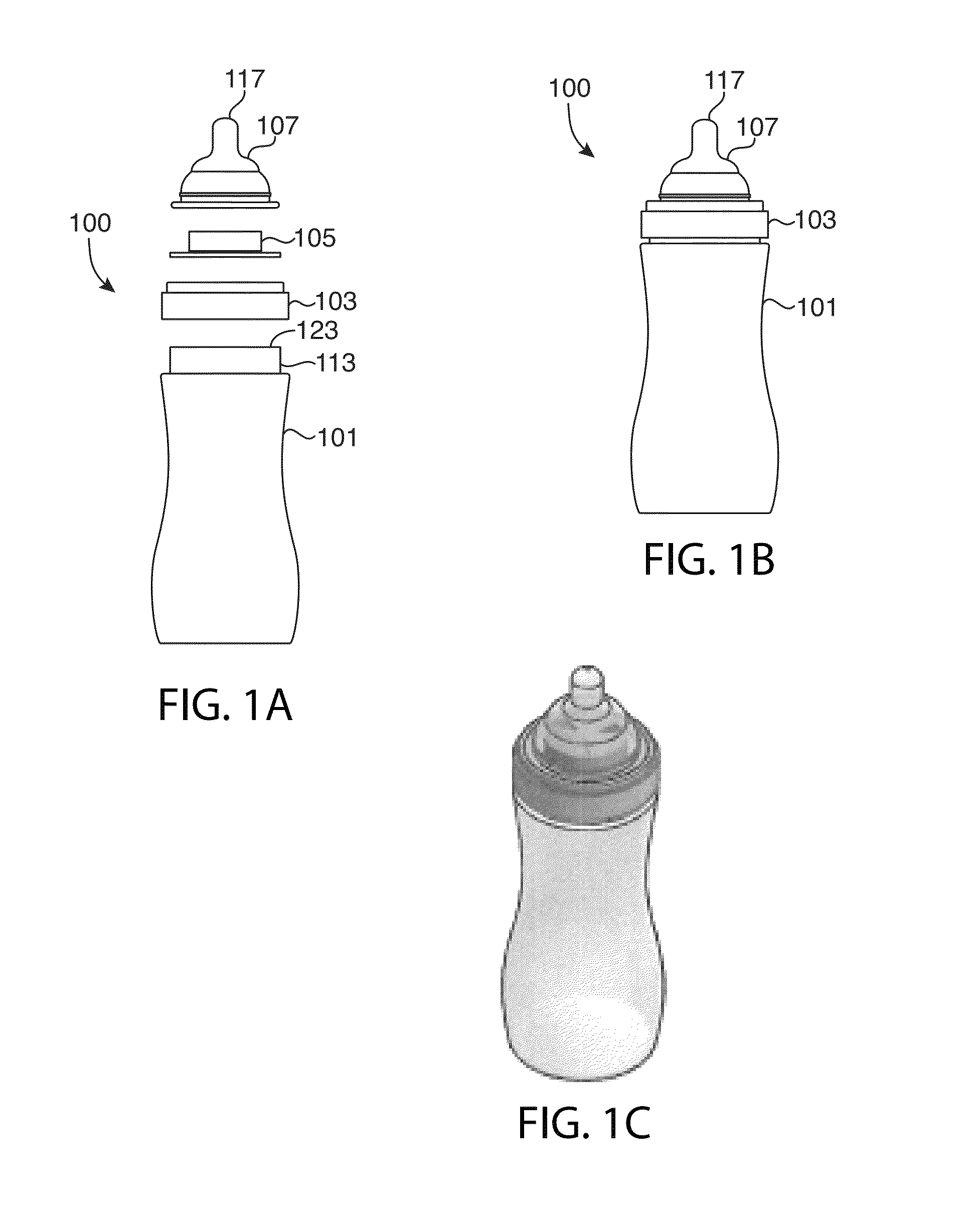 Automatic pacing system for a baby bottle