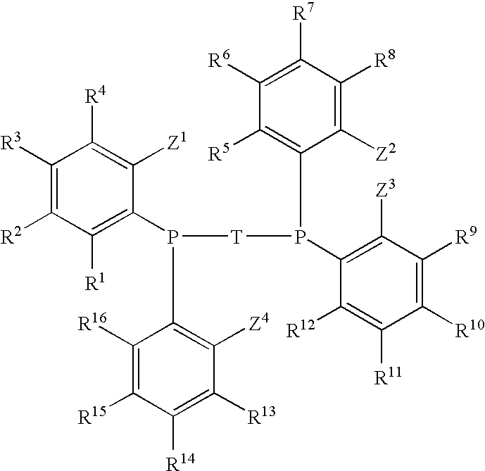 Phosphine Ligand-Metal Compositions, Complexes, and Catalysts For Ethylene Trimerizations