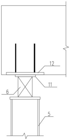 Underpinning supporting system for storey-adding transformation of existing building basement and construction method of underpinning supporting system