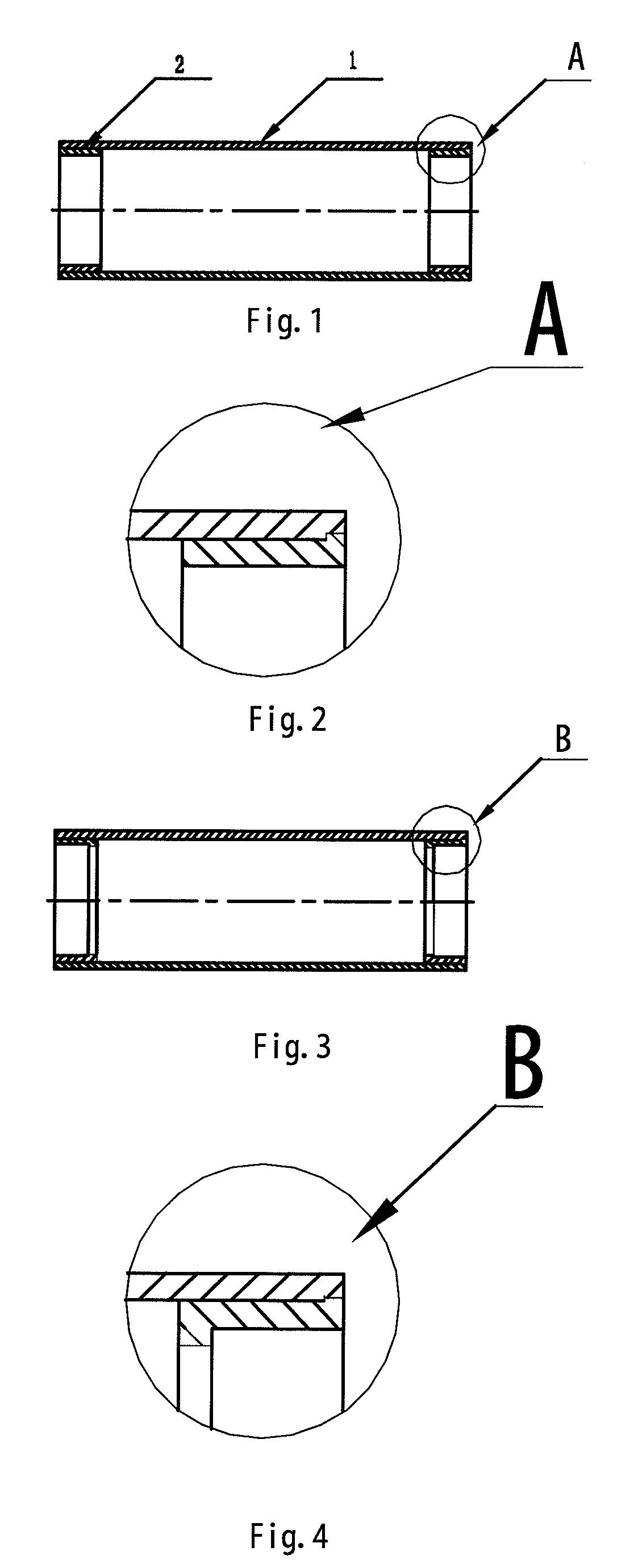 Integrated roller for a treadmill, method for making and a special-purpose extrusion tool