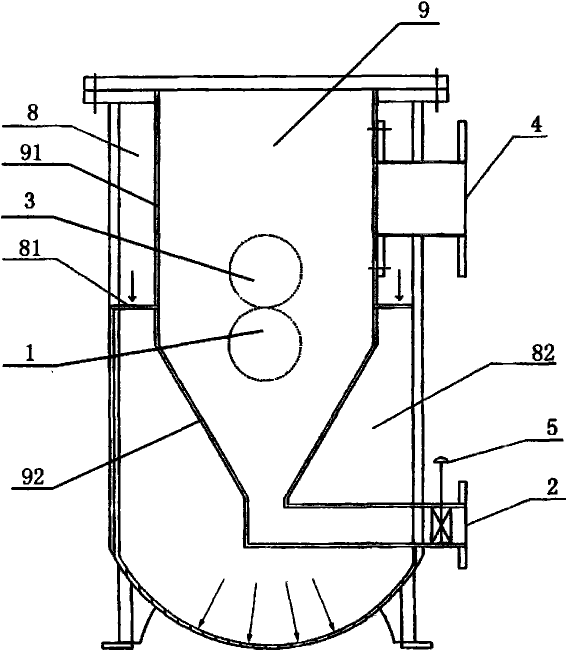 Automatic rainwater collecting distribution station