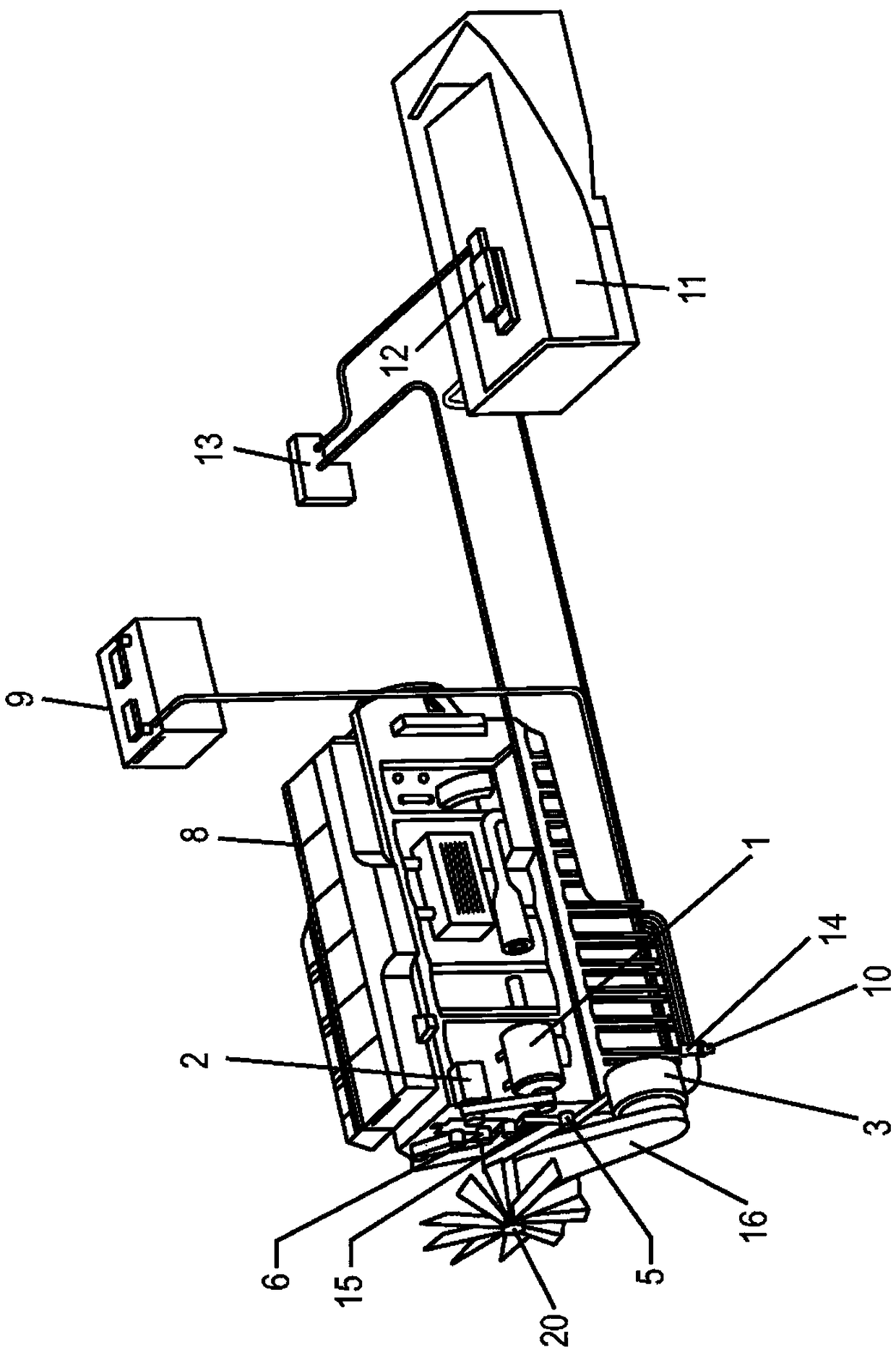 Hybrid commercial vehicle thermal management using dynamic heat generator