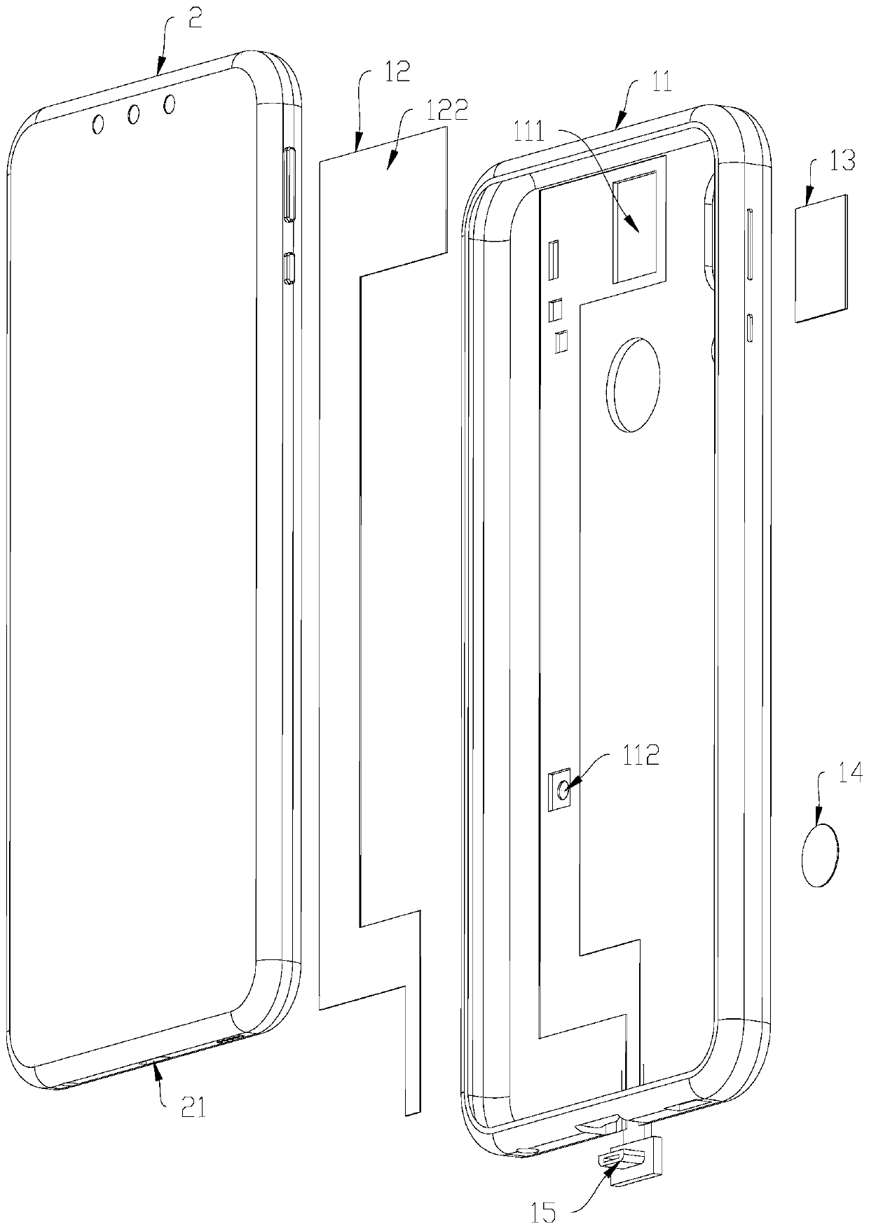 Electronic device and electronic device protective sleeve integrated with sterilization function