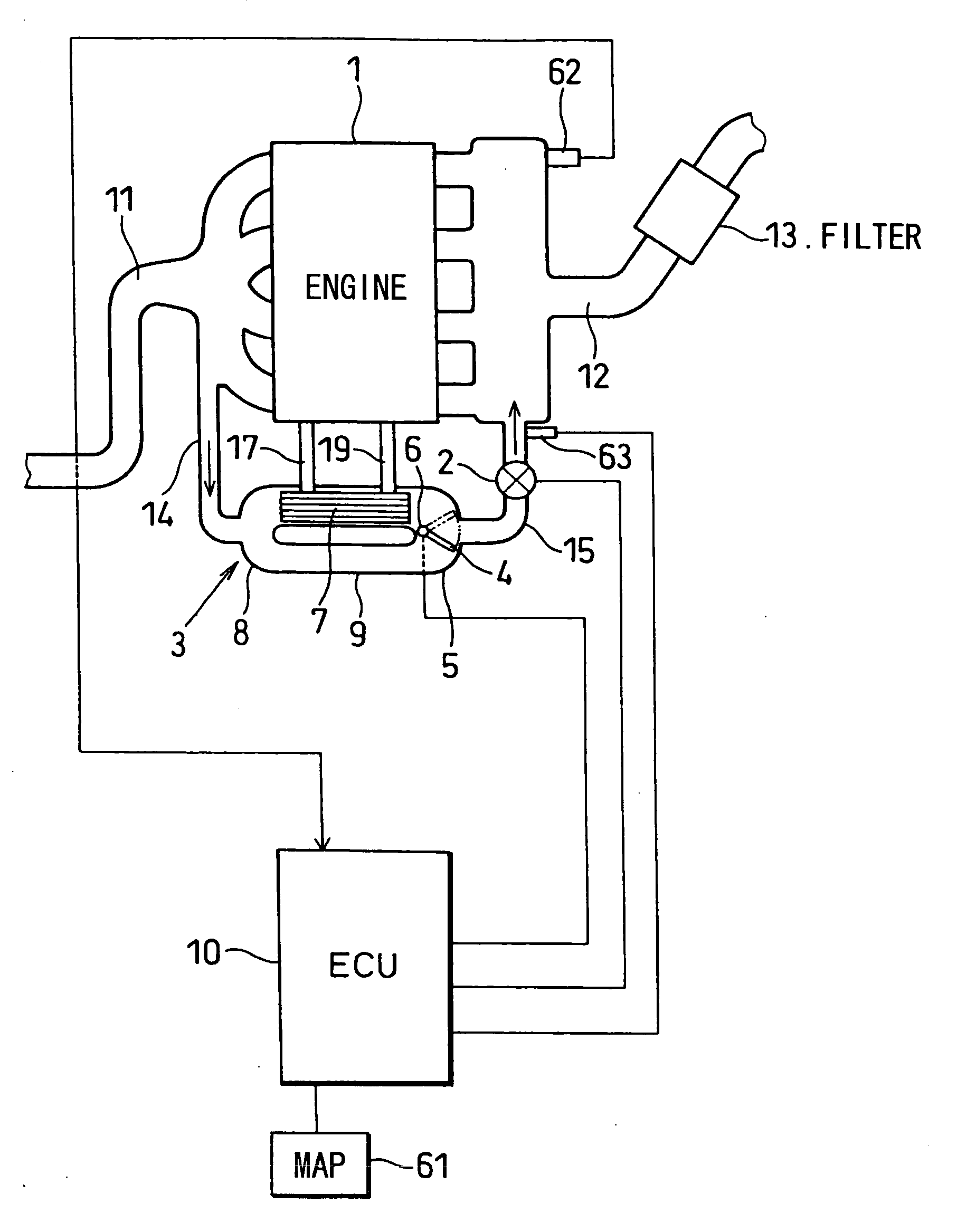 Gas circulating apparatus