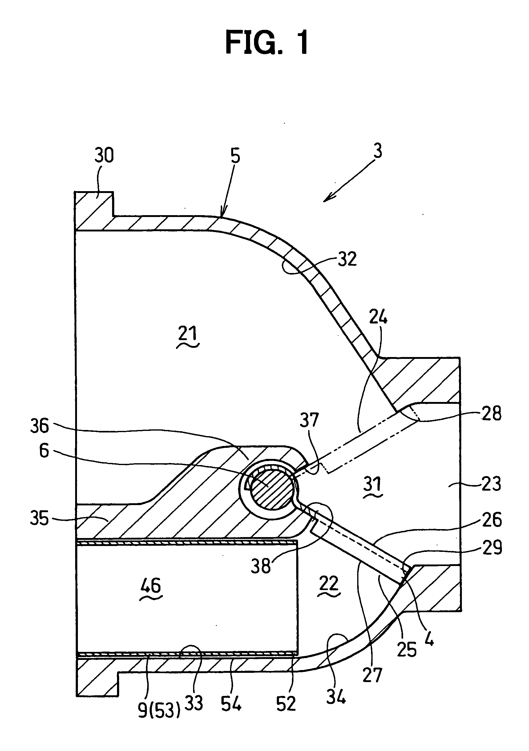 Gas circulating apparatus