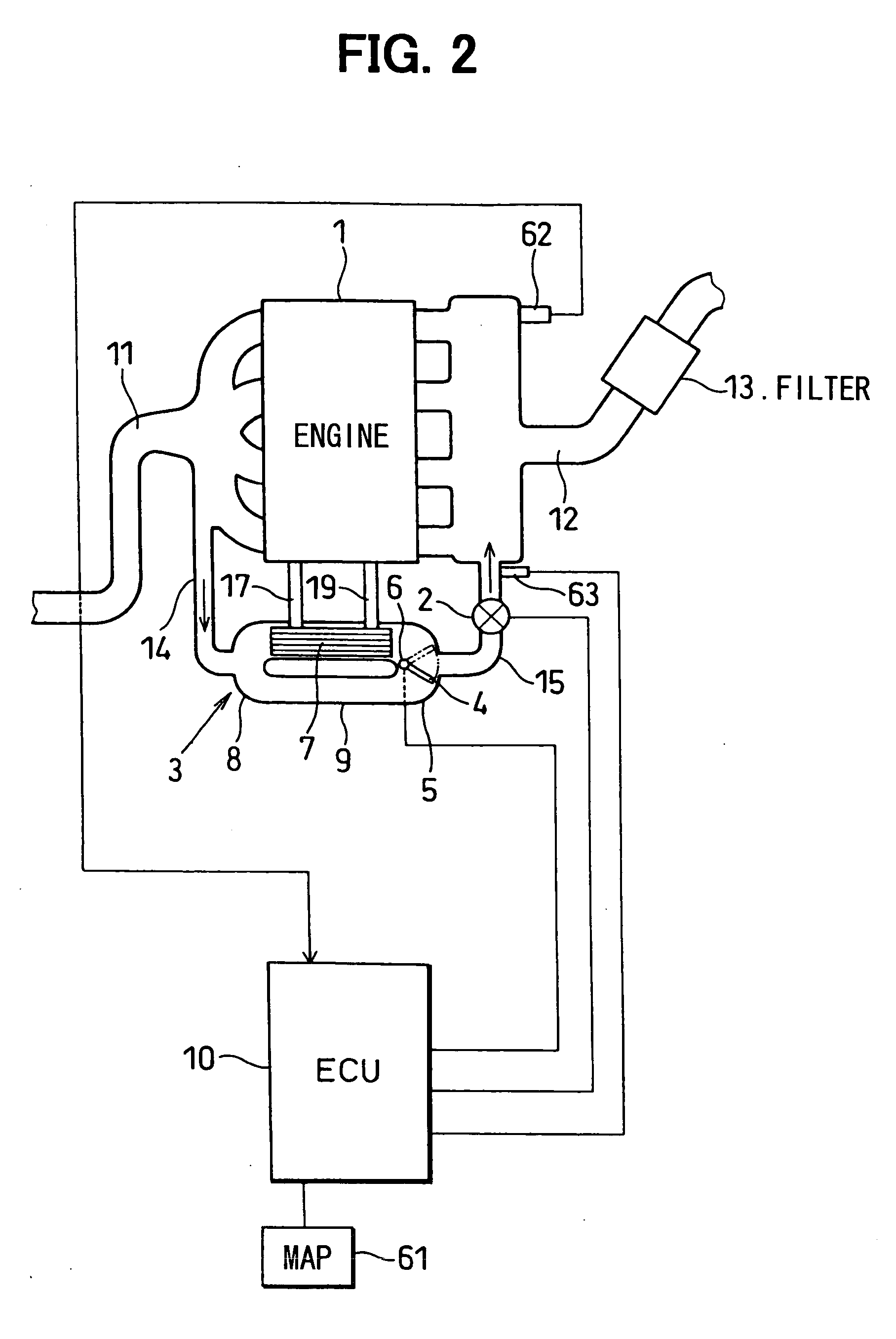 Gas circulating apparatus