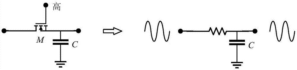 Programmable IIR filter analog hardware implementation method based on memristor