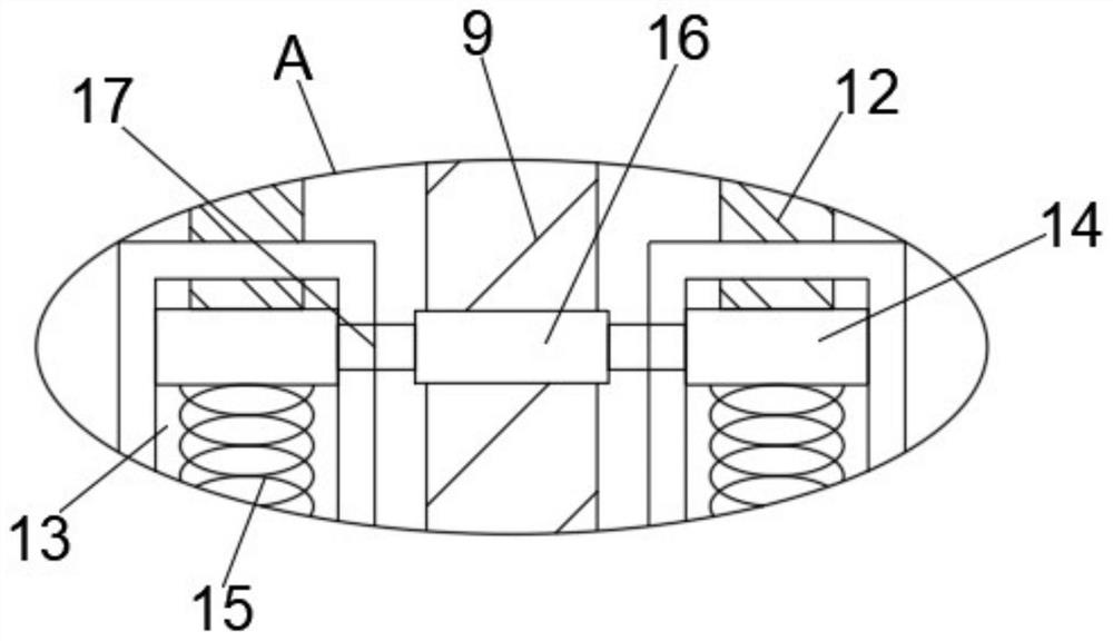 Monitoring device for information collection of sewage treatment system