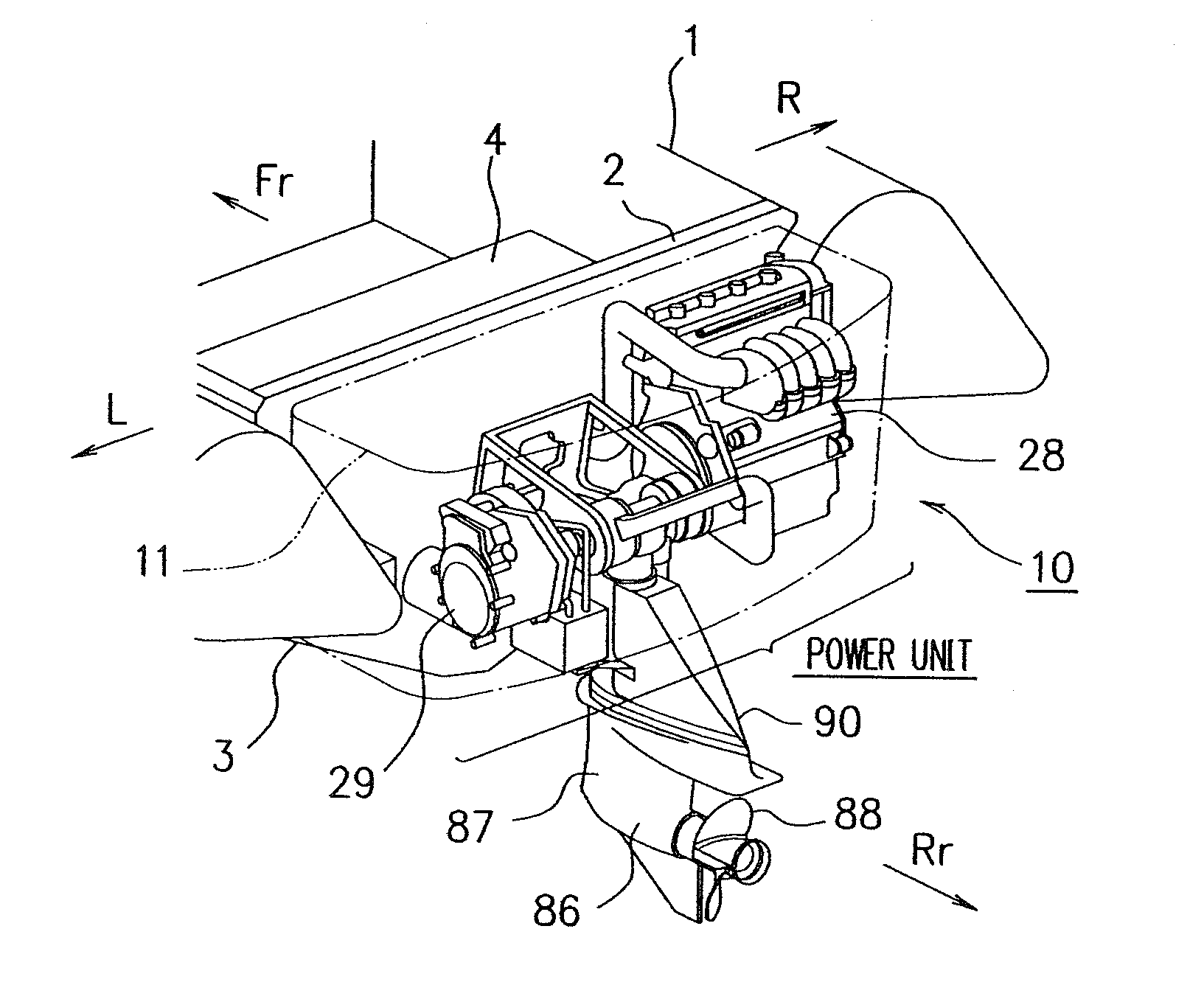 Hybrid outboard motor