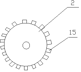 Cotton opening machine