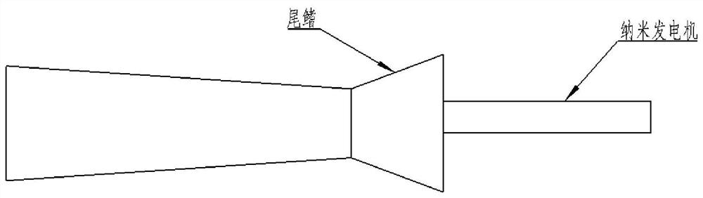 Self-power-generation fish beacon system based on flexible nano-generator