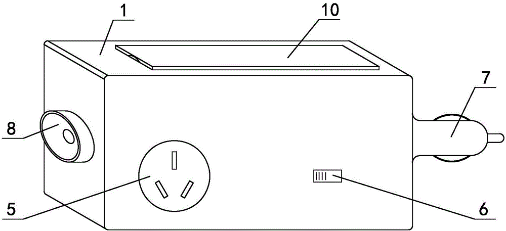 Vehicle-mounted multifunctional mobile power supply