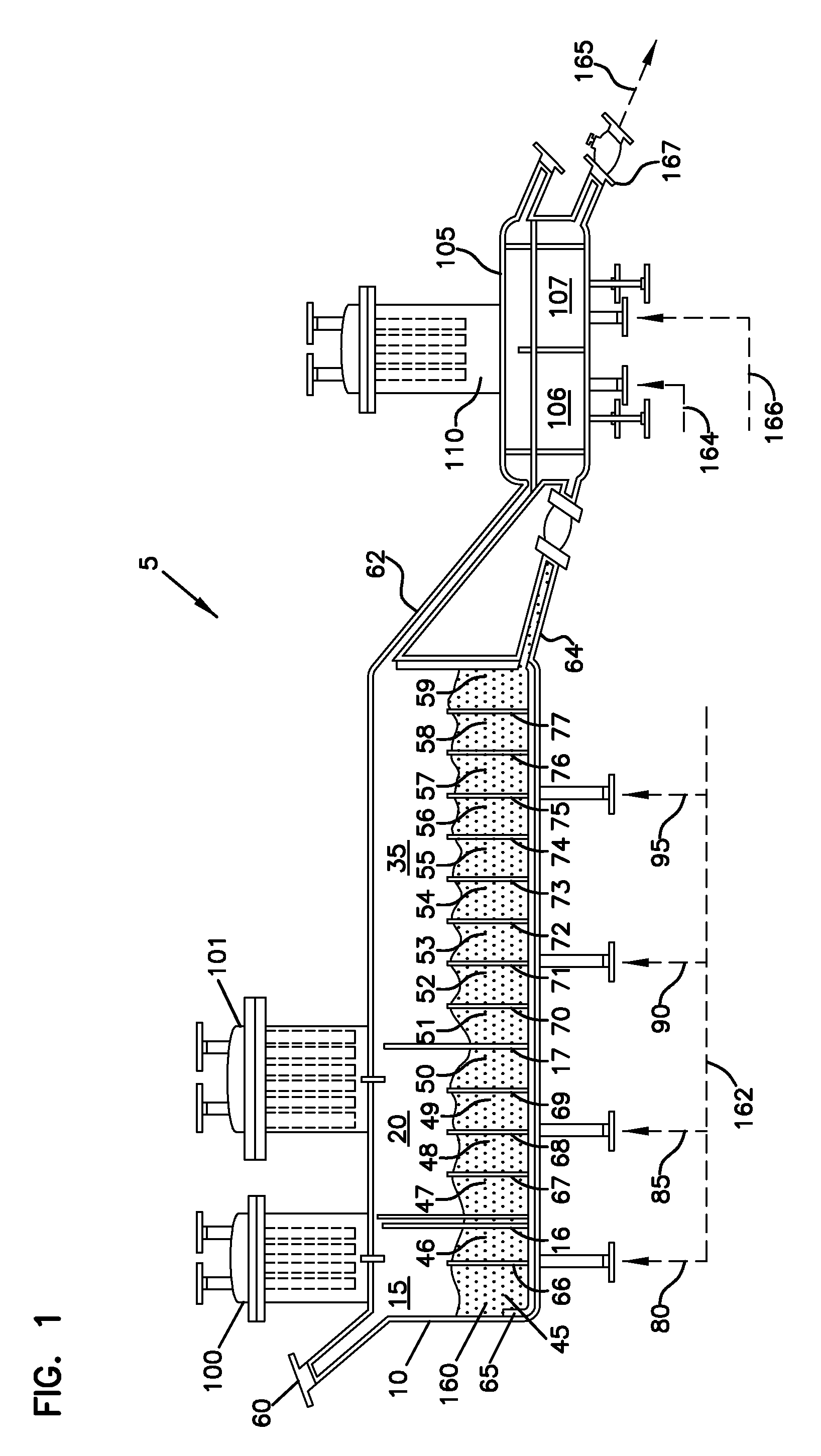 Continuous preparation of calcined chemically-treated solid oxides