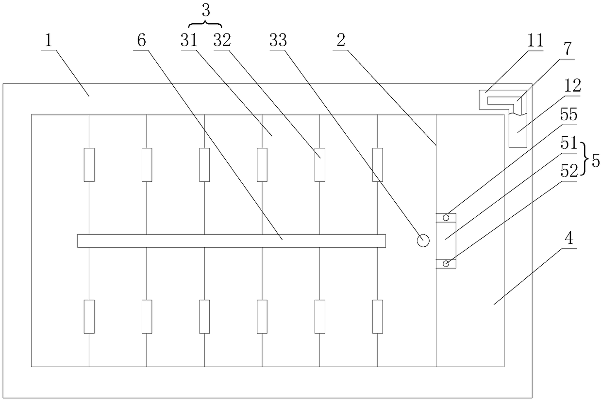 Push-pull folding cable trench cover plate