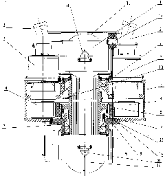 Full-hydraulic screw drilling machine