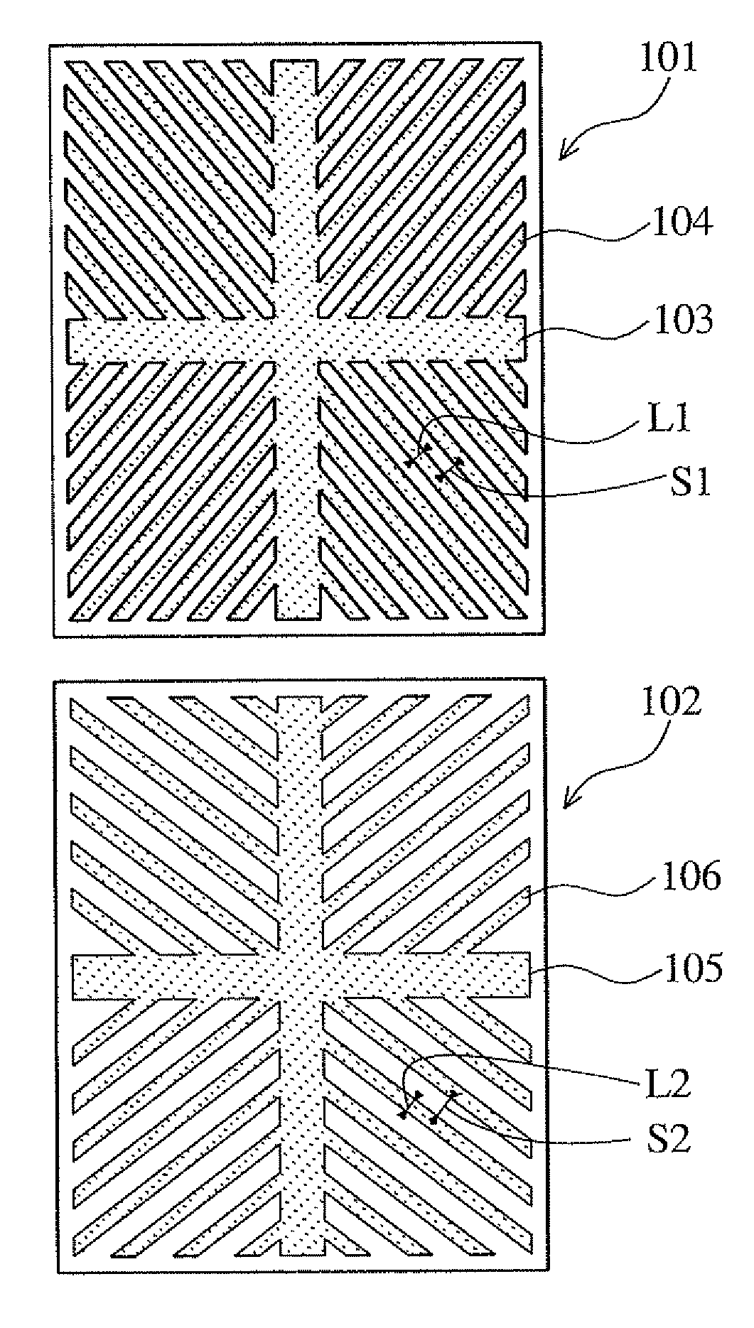 Liquid crystal display panel used in normally black mode and display apparatus using the same