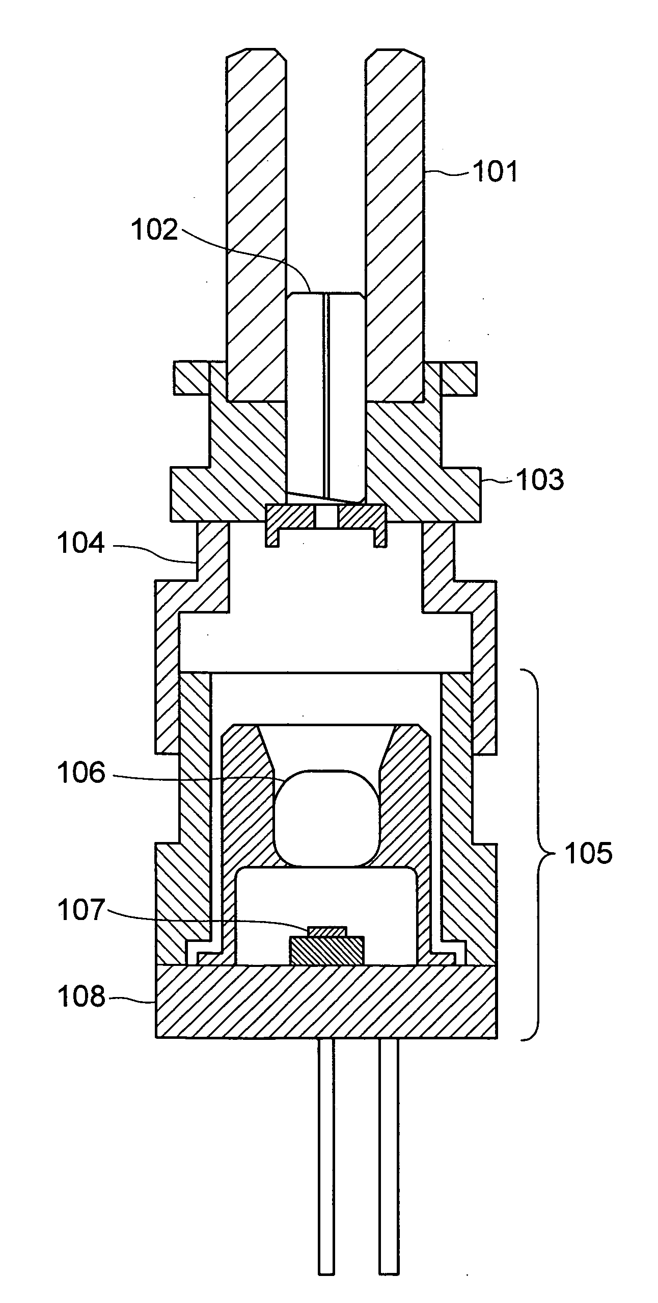 Optical device module, optical transmitter and receiver, and optical receptacle