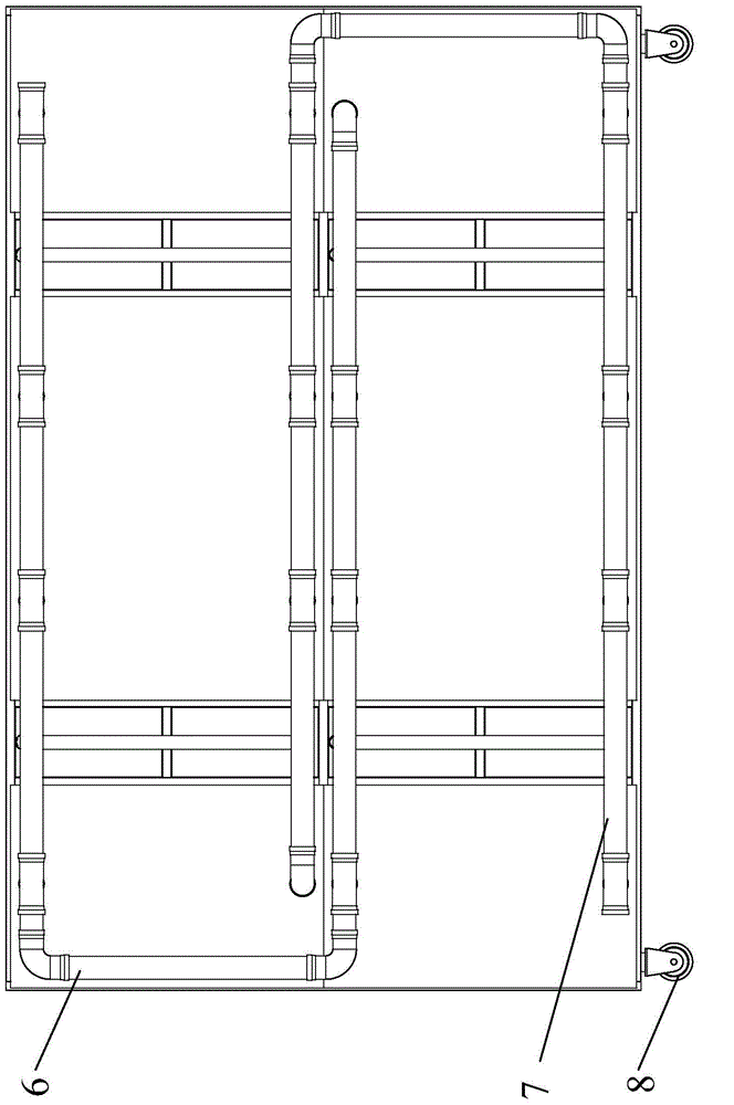 Cage for experimental cage-rearing SPF (specific pathogen free) tree shrew