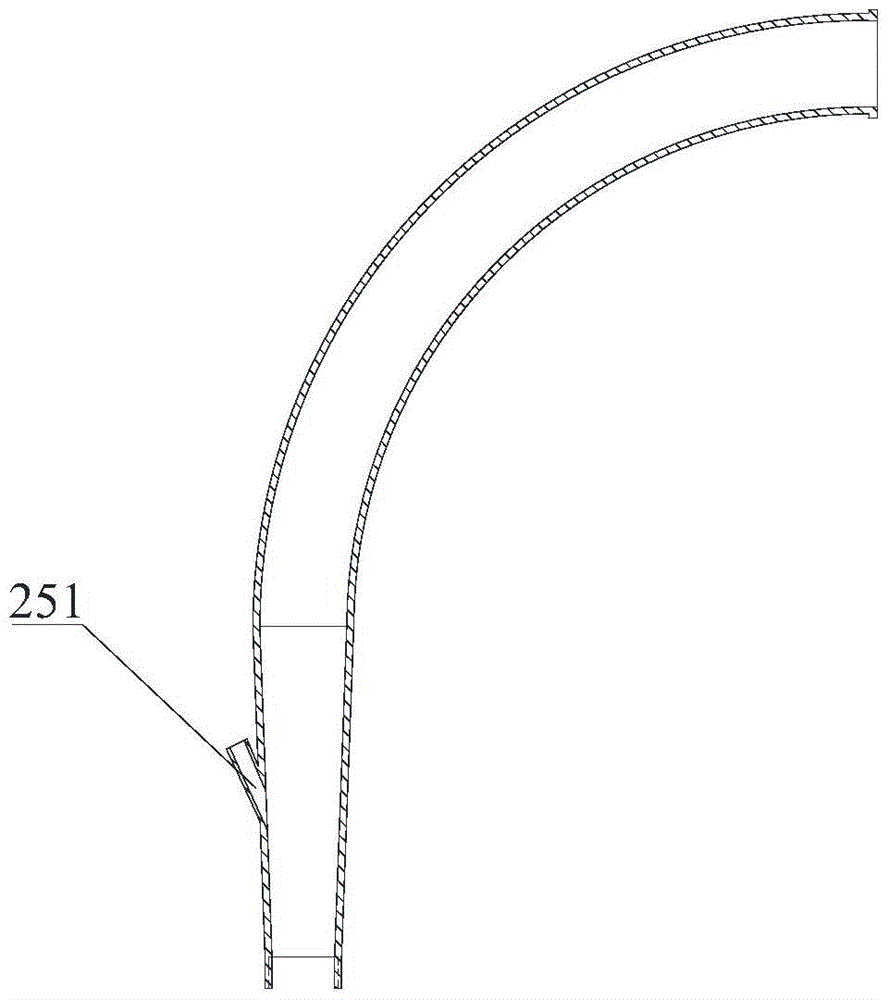 Goaf fast grouting system