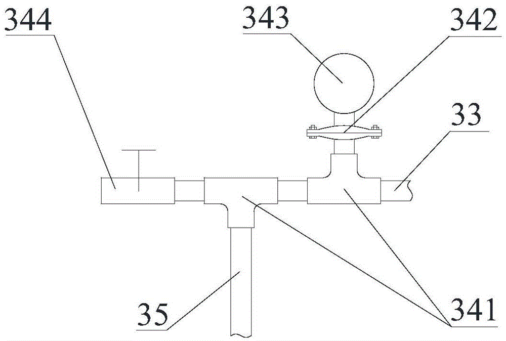 Goaf fast grouting system