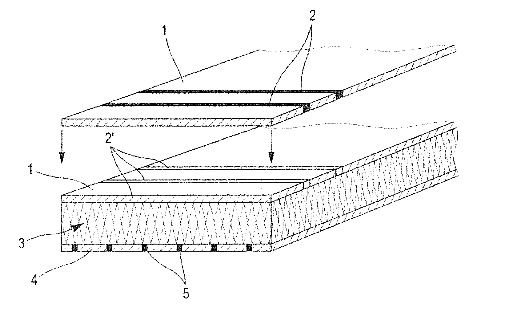 Device for Measuring Pressure from a Flexible, Pliable, and/or Extensible Object Made from a Textile Material Comprising a Measurement Device