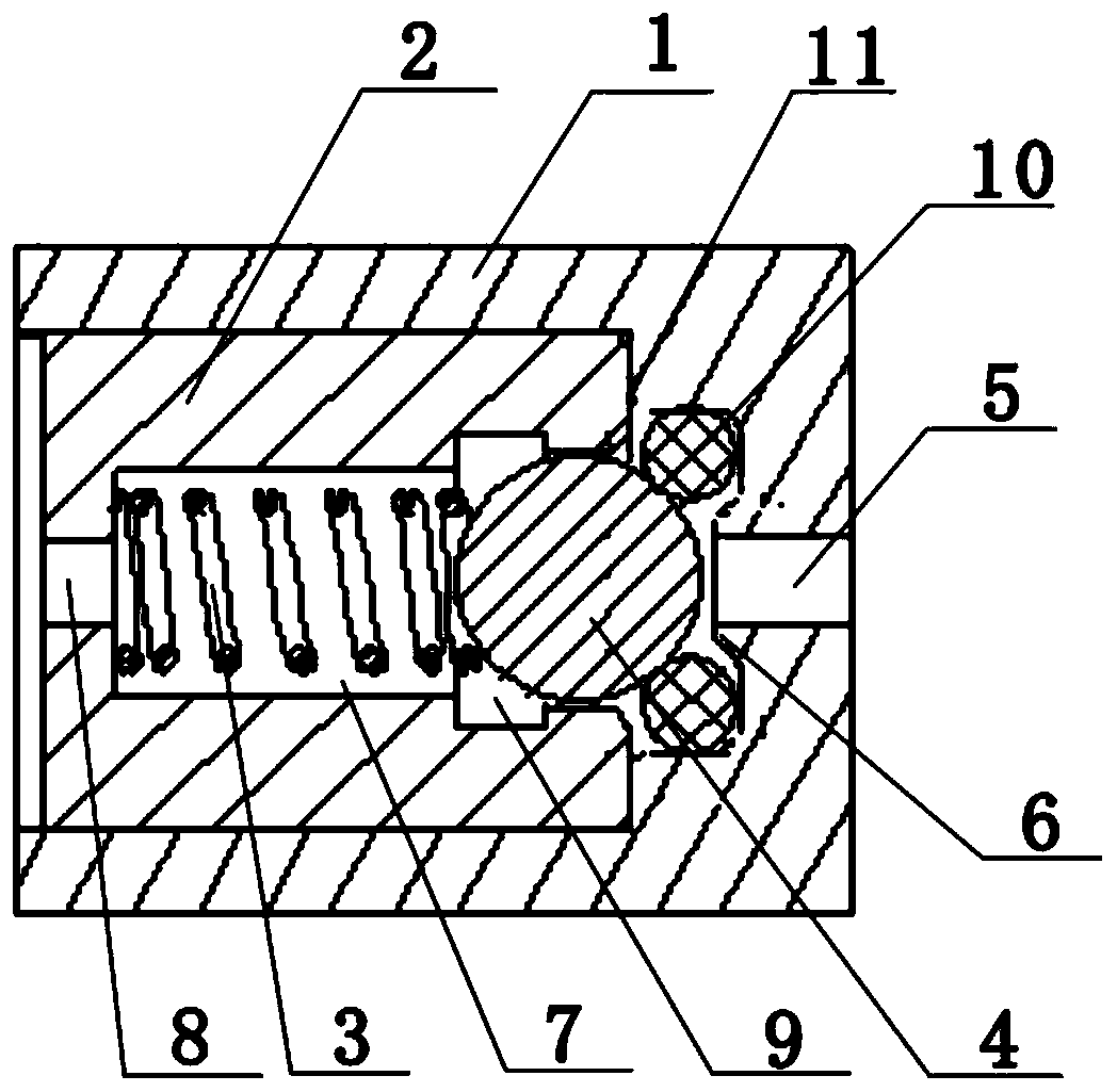 Modular pressure relief assembly capable of automatically relieving pressure