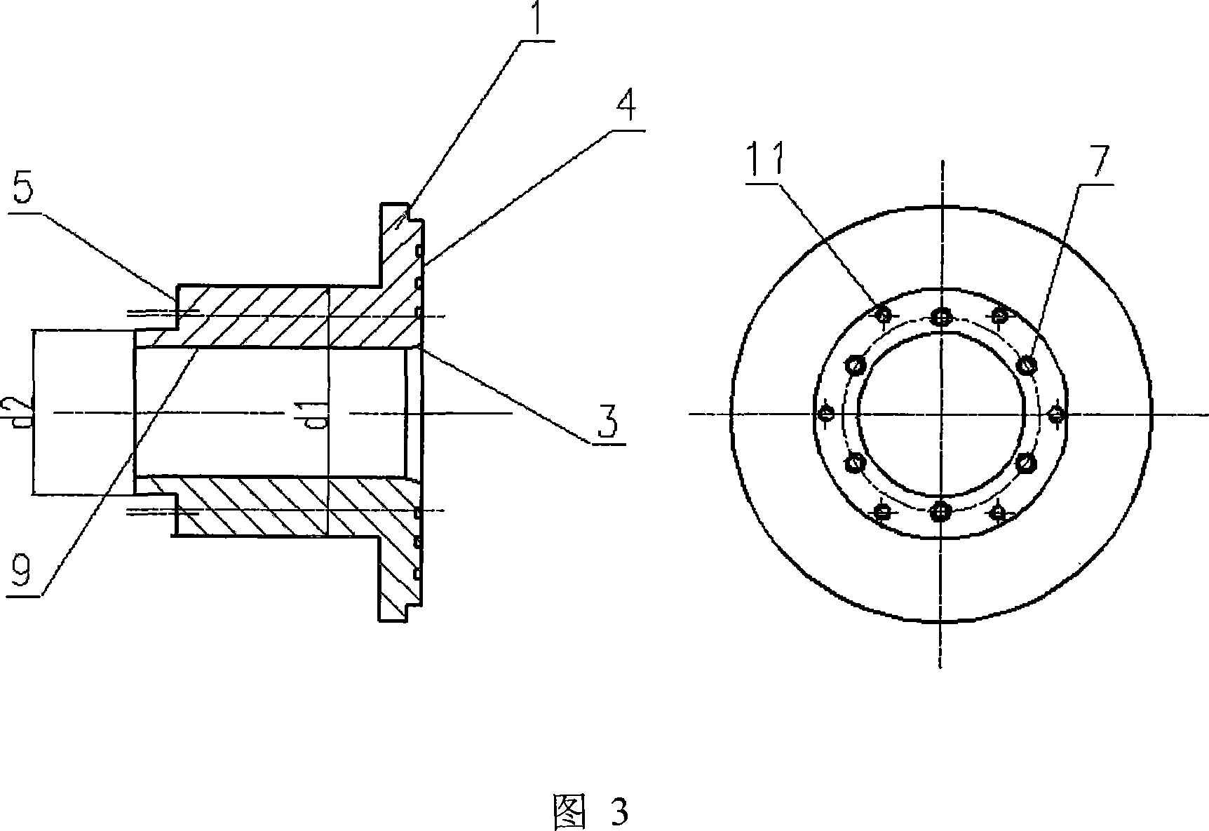 Grinding wheel chuck