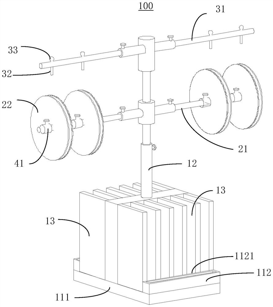 Auxiliary crimping device for wiring harness terminal