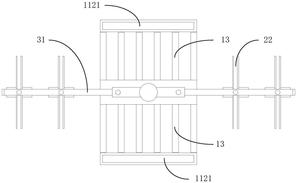 Auxiliary crimping device for wiring harness terminal