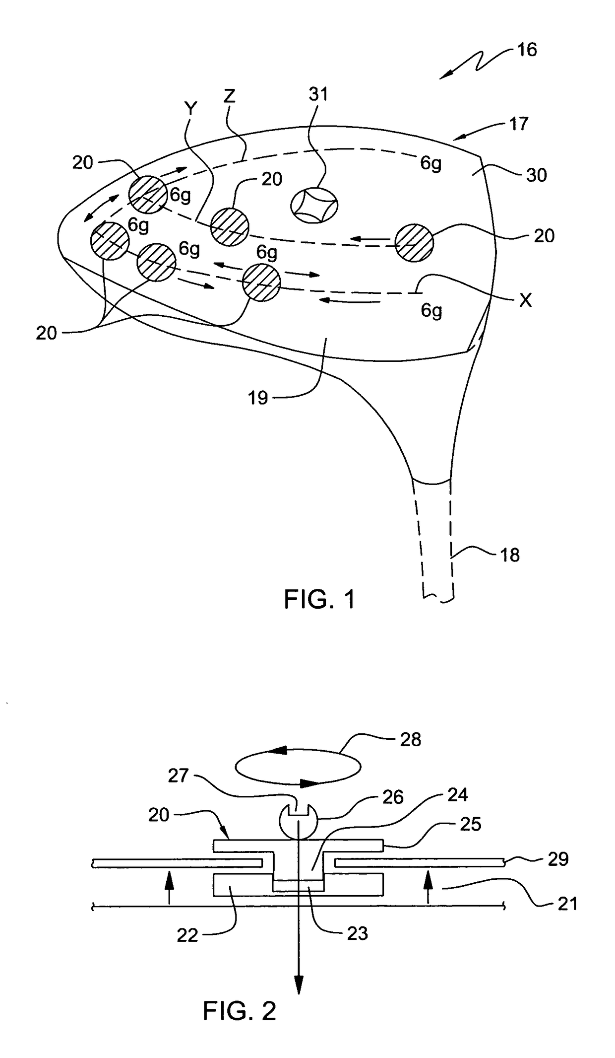 Golf club with adjustable center of gravity head