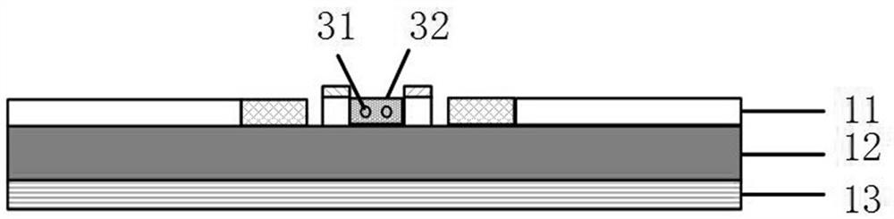 Miniaturized magnetocapacitive sensors based on magnetic concentrators and magnetic nanoparticle composites