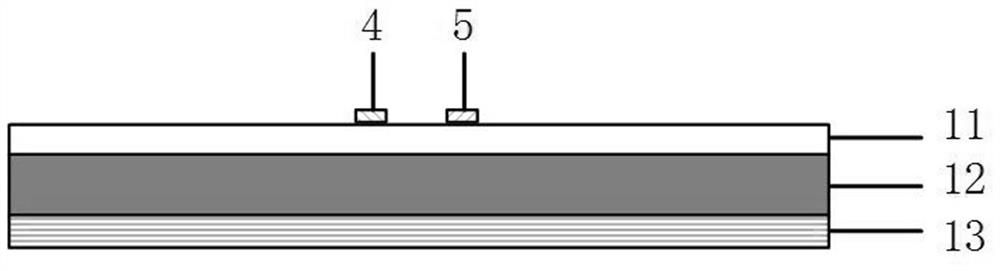 Miniaturized magnetocapacitive sensors based on magnetic concentrators and magnetic nanoparticle composites