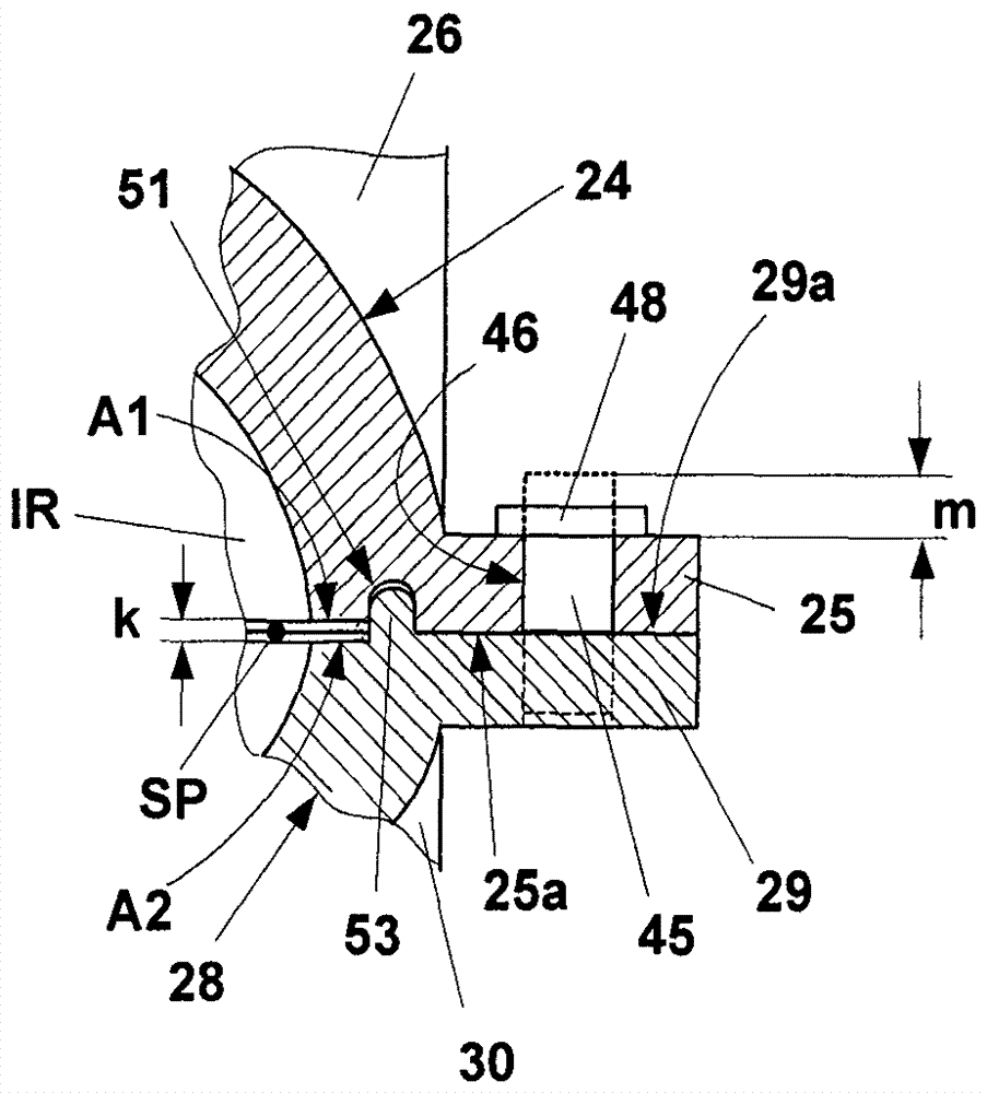 Suction device on spinning machine