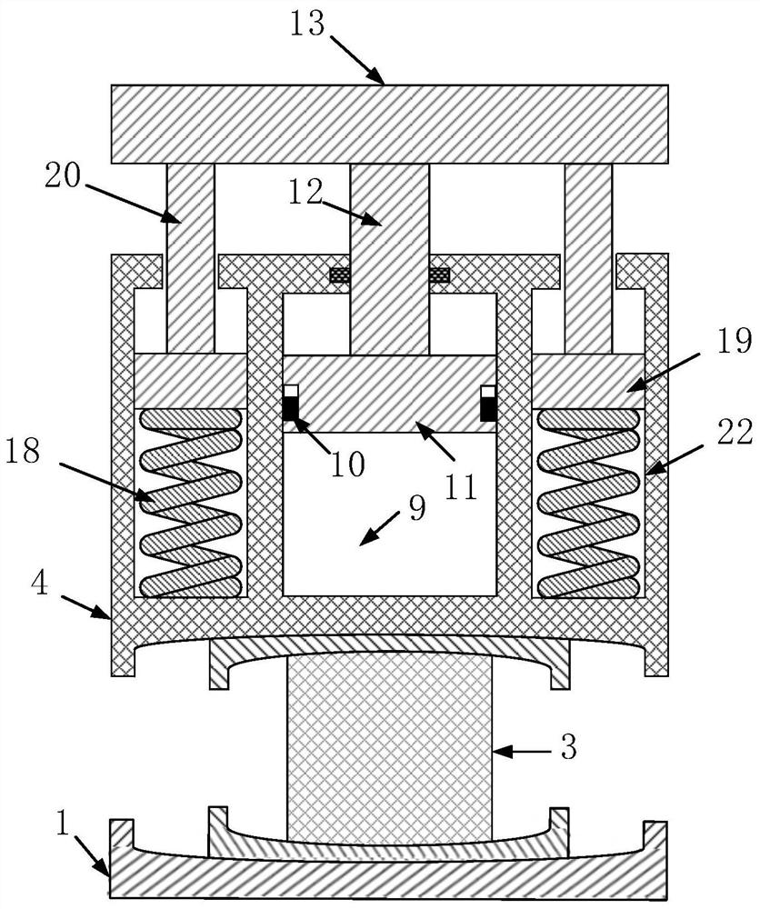 Vibration/seismic isolation support