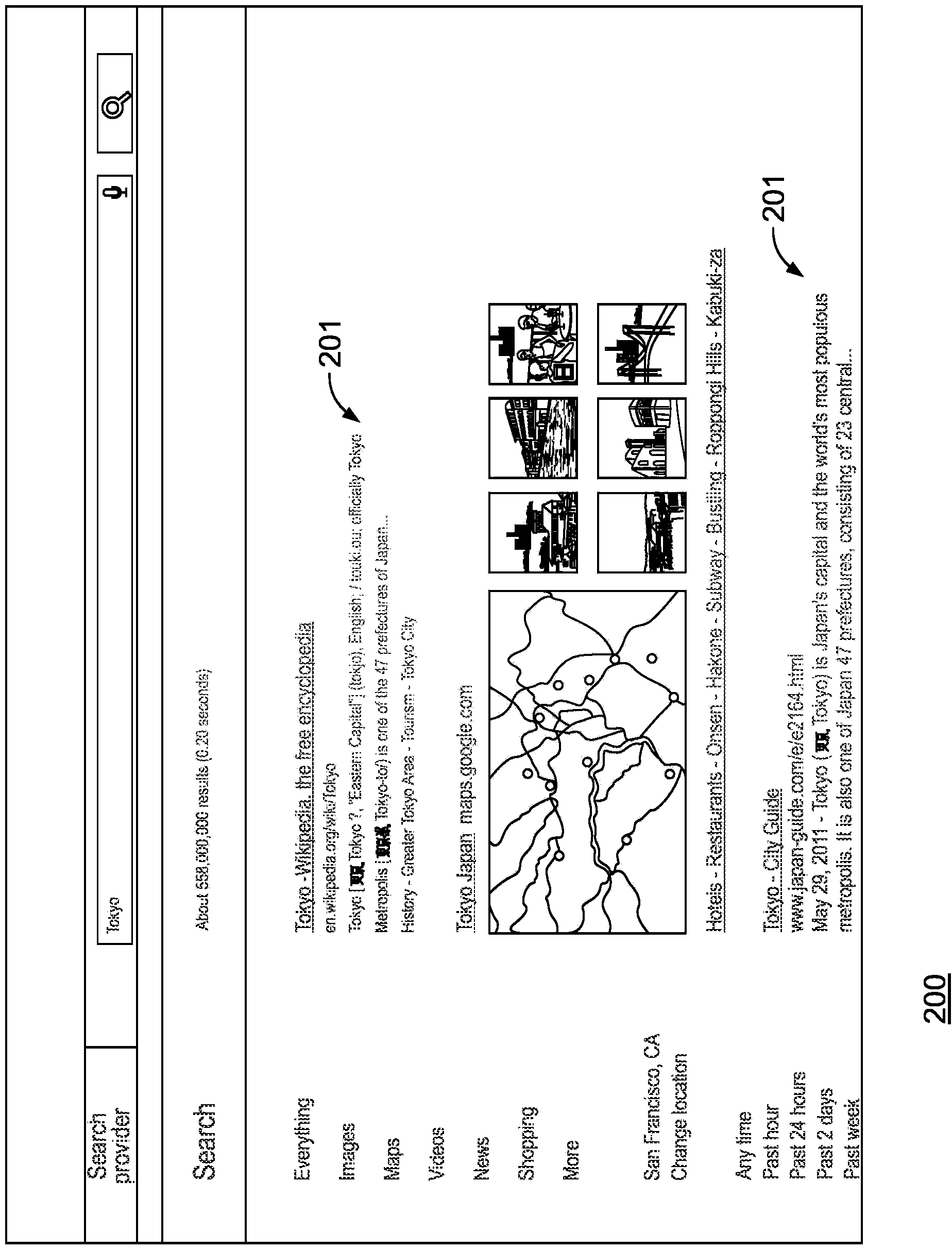 Systems and methods involving features of seach and/or search integration