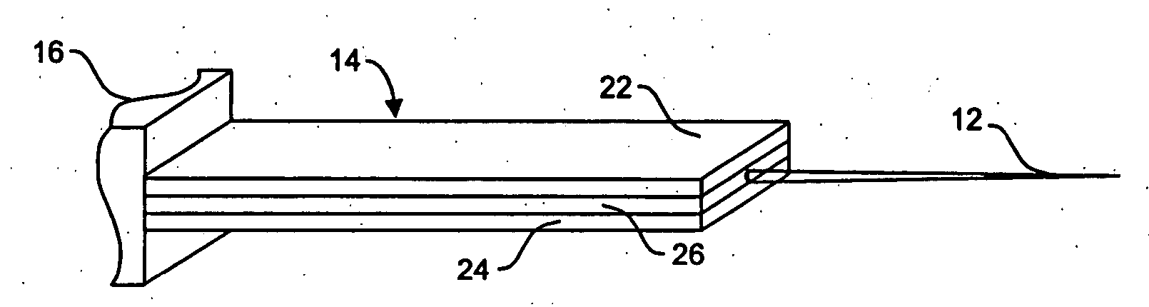 Active sensor for micro force measurement