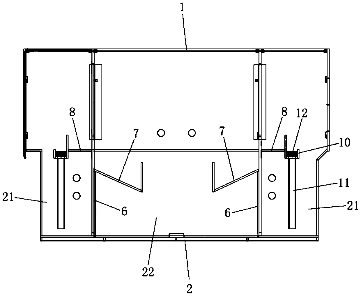 Reflow defoaming system of electroplating process tank