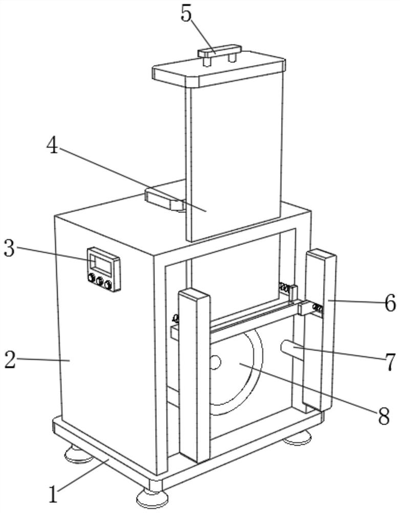 Anti-falling sound box with damping function